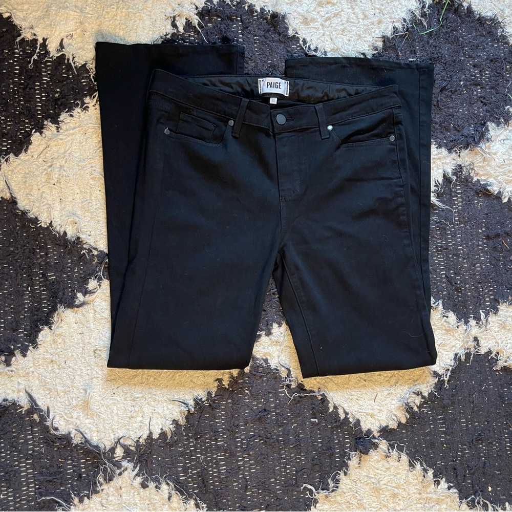 Paige Skyline Boot Black Jeans
